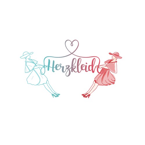 Logo for vintage inspired women's clothing