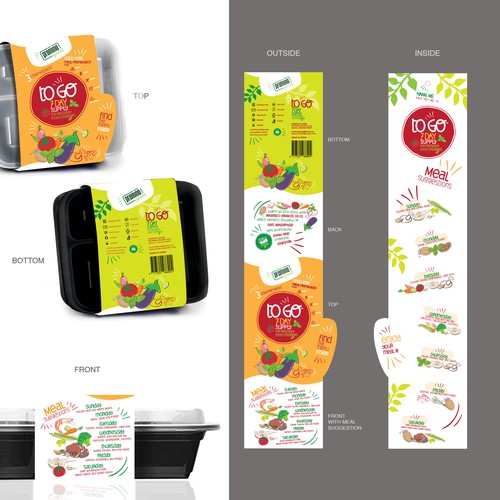 Packaging - Sleeve for Food Container