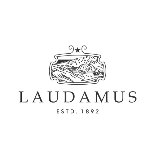 Laudamus Ranch Logo Design