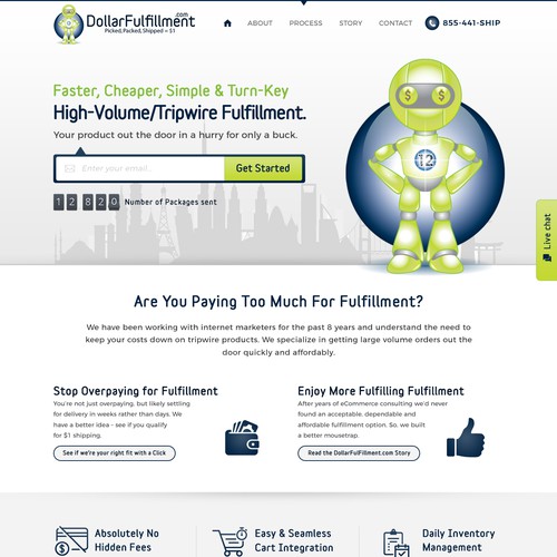 Creative Website Design For Fulfillment