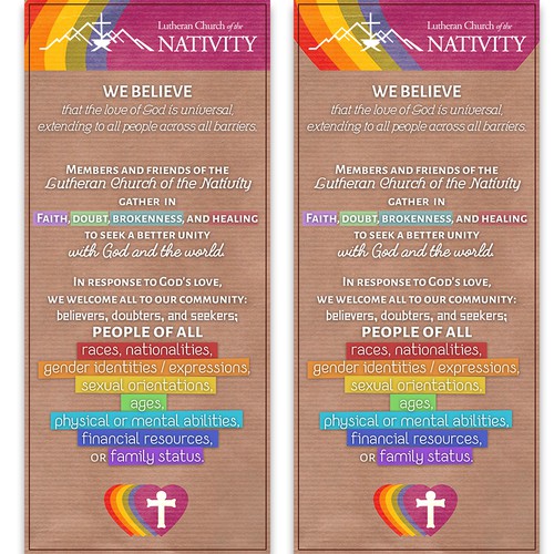 Church flyer