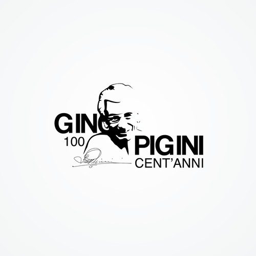 Create a Commemorative 100 Years logo for Pigini Accordions founder.