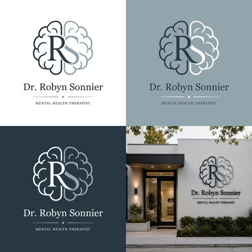 Mental health therapist logo design
