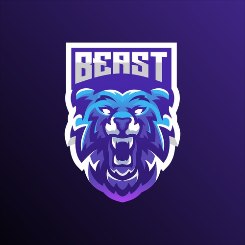 Beast bear esport logo