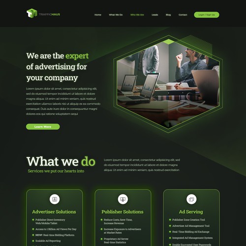 Landing Page Design