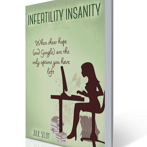 Create a brilliant cover for a humorous memoir about overcominginfertility