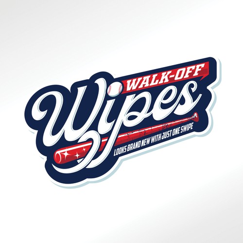 wipe that cleans baseball and softball bats