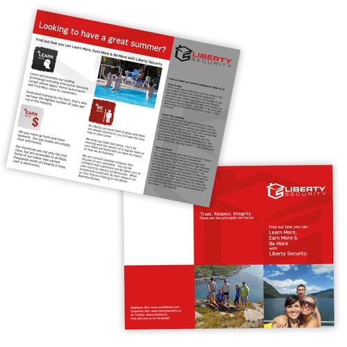 Help Liberty Security Systems with a new print or packaging design