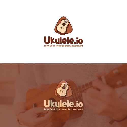 ukulele logo design