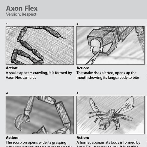 Creative Storyboard Illustration needed for a creative video campaign!!
