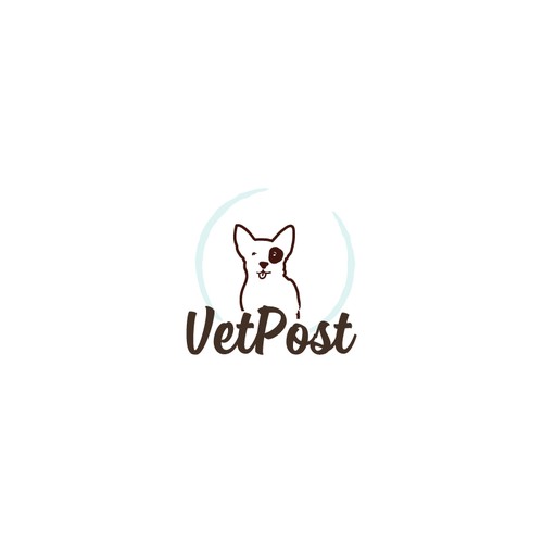 Create a fun logo for a national veterinary/pet e-commerce site for VetPost