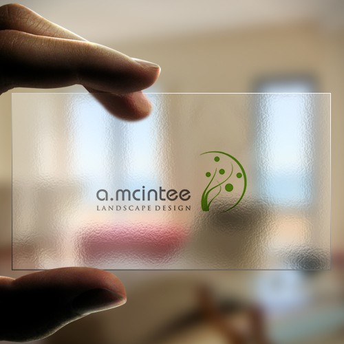 Get back to nature with a logo design for a.mcintee landscape design