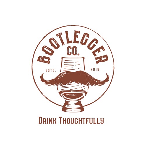 Logo for a whiskey subscription service