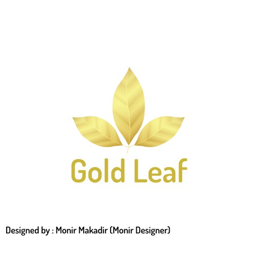 Gold leaf logo