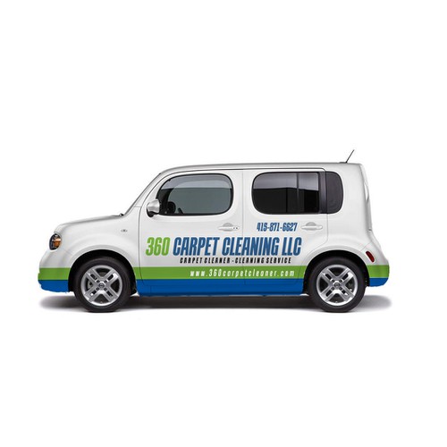 Car Wrap Design for 360 Carpet Cleaning LLC