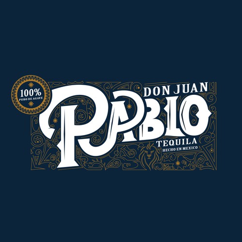 Concept logo label design