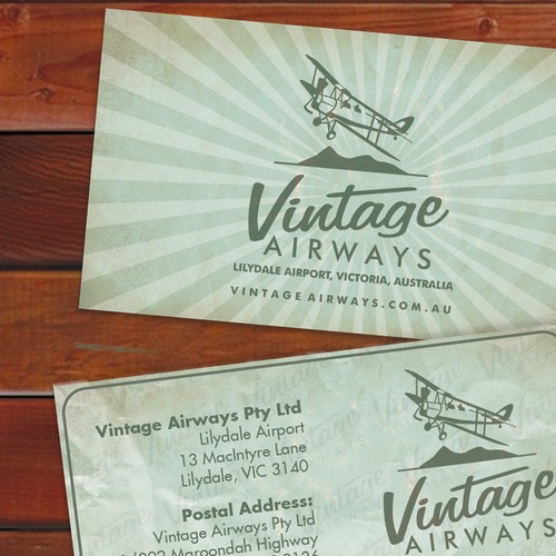 stationery for Vintage Airways
