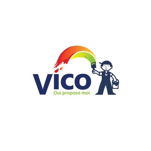 Logo Concept for VICO paint company