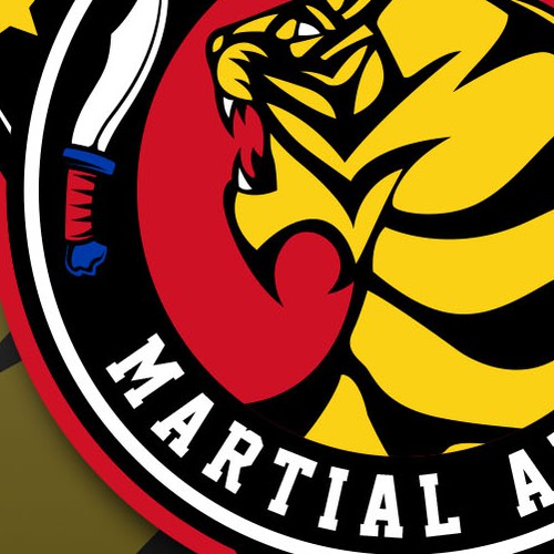 bold logo concept for filipino martial arts