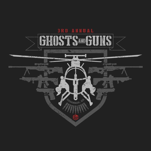 Logo design for Ghosts and Guns