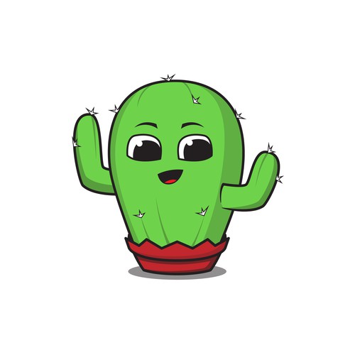 Cactus mascot