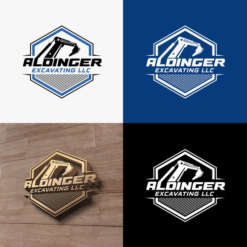 ALDINGER EXCAVATING LOGO