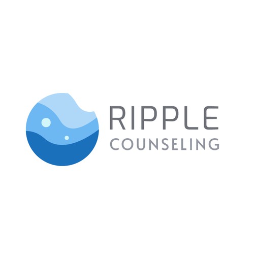 Logo design for Ripple Counseling