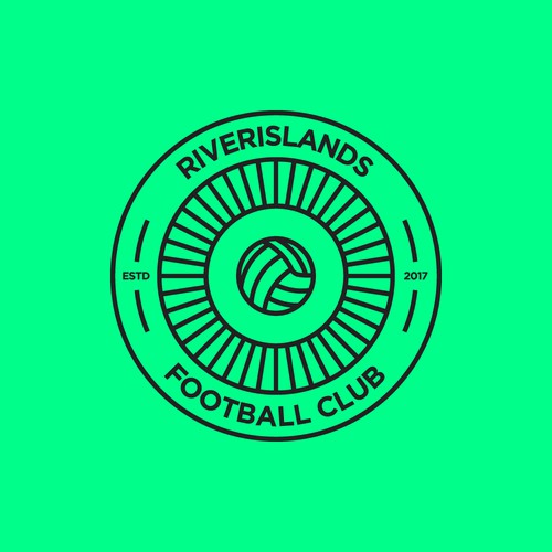 Circular Logo For Football (Soccer) Team