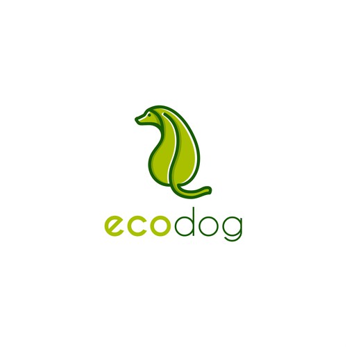 create a clear,simple,sympathic,original logo for ecological treated and produced artikels for dogs
