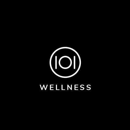 101 Wellness - fitness logo