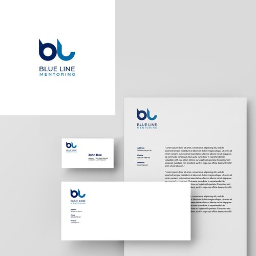 Blue Line (Mentoring platform logo)