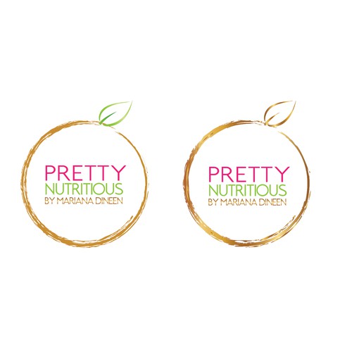 Create the next logo for Pretty Nutritious by Mariana Dineen