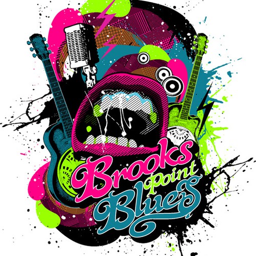 Help Brooks Point Blues with a new t-shirt design