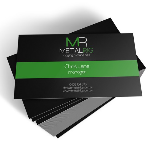 Bold, Modern Business Card & Logo Design for Construction Company