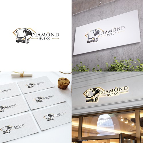 Logo design for High end transportation for weddings, corporate & private events