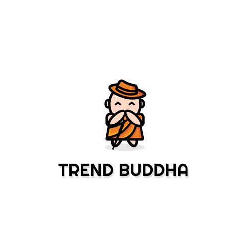 Trendy fun hypey lovable logo