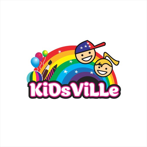 KiDsViLLe needs a creative, attractive logo
