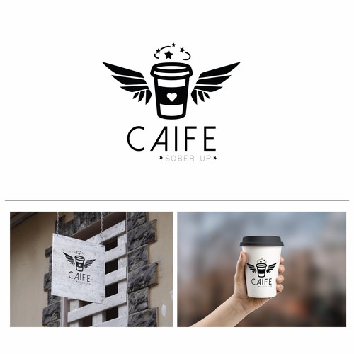 Logo for a coffee shop