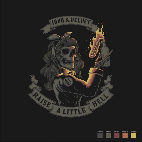 Iron & Velvet “Raise a little hell”