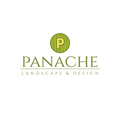 Classic logo for a landscape design company