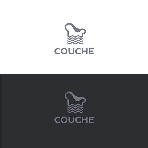 Simple clean and professional logo design for COUCHE