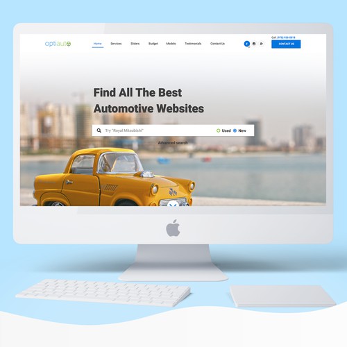 OptiAuto Website