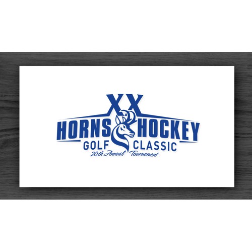 Help Horns Hockey Golf Classic with a new logo