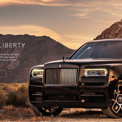 Landing page for new Cullinan