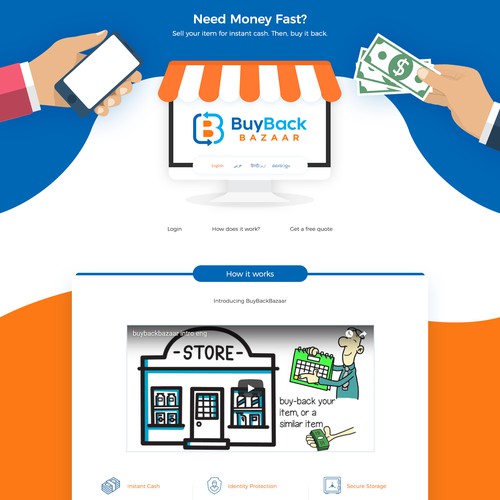 Micro credit Home page