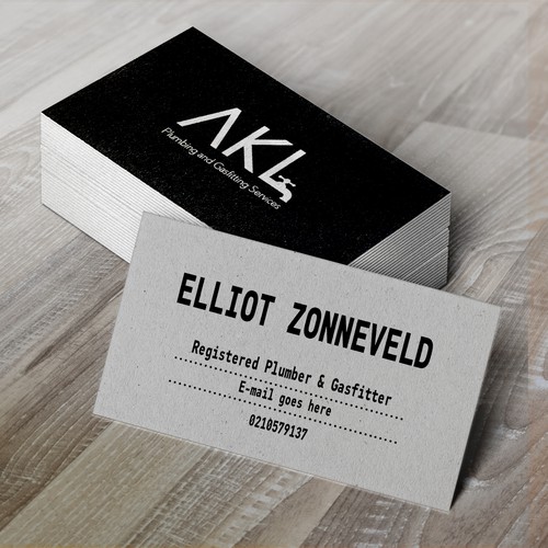 Logo design for AKL Plambing & Gasfitting 