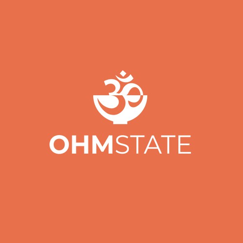 OhmState | Ohm meditating Inside the bowl | 