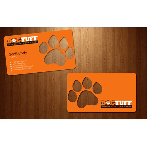 Business card for DogTuff