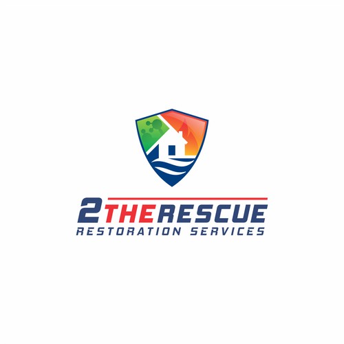 2 THE RESCUE RESTORATION SERVICE LOGO