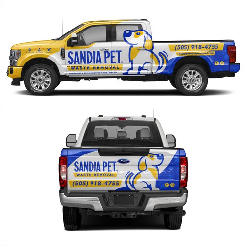 BOLD TRUCK WRAP DESIGN